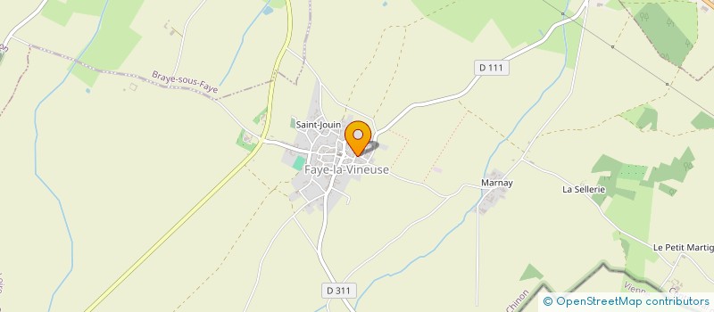 localisation de l'entreprise MADAME AMANDA HILLS  FAYE-LA-VINEUSE