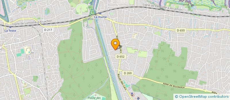 localisation de l'entreprise MADAME AMANDA JAUZOU  GUJAN-MESTRAS