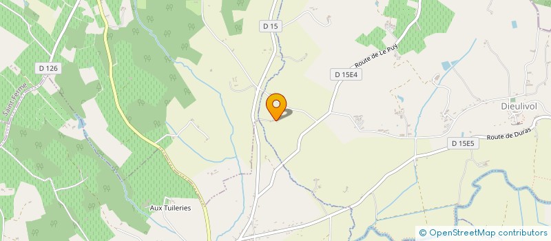 localisation de l'entreprise MADAME AMANDA LANE  DIEULIVOL