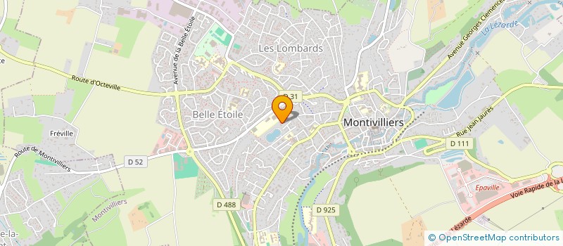 localisation de l'entreprise MADAME AMANDA LEBESNE  MONTIVILLIERS