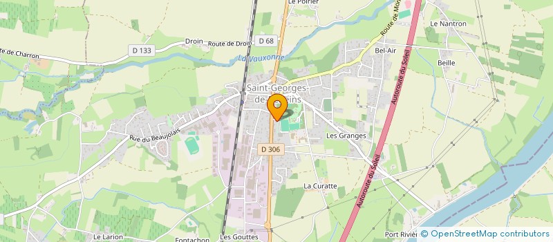 localisation de l'entreprise MADAME AMANDA LIGEY à SAINT-GEORGES-DE-RENEINS