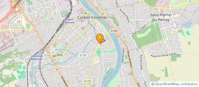 localisation de l'entreprise MADAME AMANDA LOPEZ à CORBEIL-ESSONNES