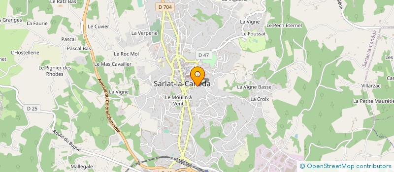 localisation de l'entreprise MADAME AMANDA MACONACHIE  SARLAT-LA-CANEDA