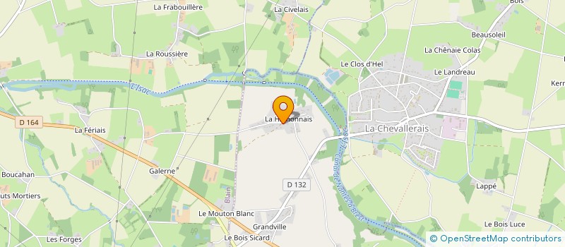 localisation de l'entreprise MADAME AMANDA MASSONNEAU  HERIC