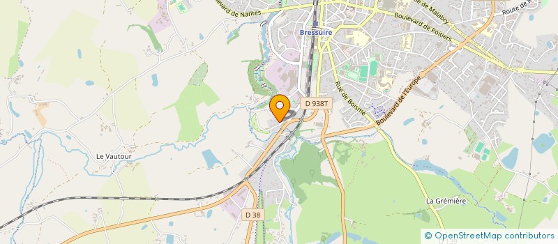 localisation de l'entreprise MADAME AMANDA MAY VIGOR  BRESSUIRE