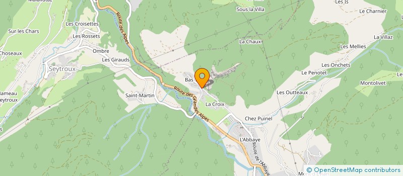 localisation de l'entreprise MADAME AMANDA MOLD à SAINT-JEAN-D'AULPS