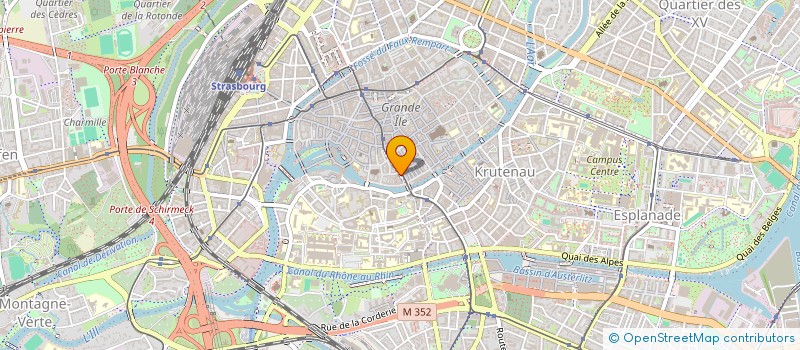 localisation de l'entreprise MADAME AMANDA MUNGE à STRASBOURG