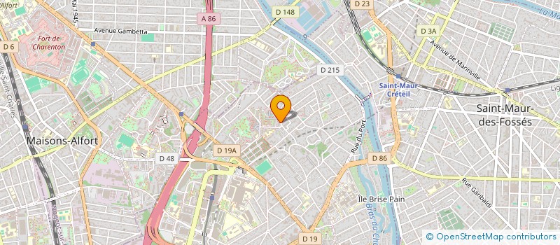 localisation de l'entreprise MADAME AMANDA NEUILLY  CRETEIL