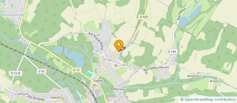 localisation de l'entreprise MADAME AMANDA NORBERT  ANGY