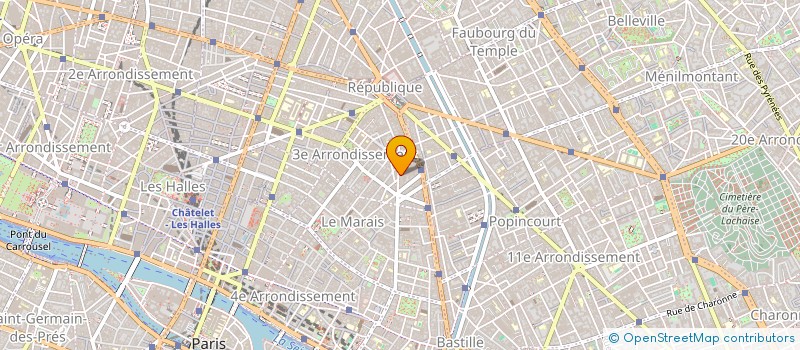 localisation de l'entreprise MADAME AMANDA RILEY  PARIS