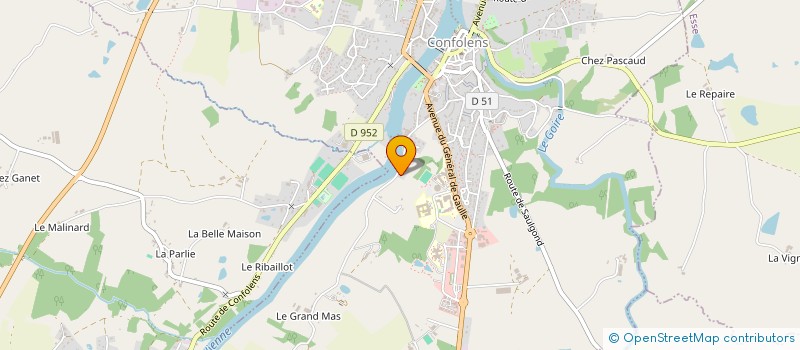 localisation de l'entreprise MADAME AMANDA ROTHWELL à CONFOLENS