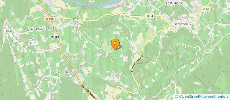 localisation de l'entreprise MADAME AMANDA SAUVAN  ENTRECHAUX