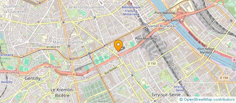 localisation de l'entreprise MADAME AMANDA SOWA DJOFANG  PARIS