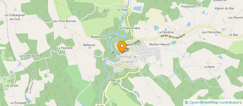 localisation de l'entreprise MADAME AMANDA STIRZAKER  JUMILHAC-LE-GRAND