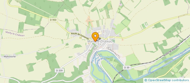 localisation de l'entreprise MADAME AMANDA STONE  MAILLY-LE-CHATEAU