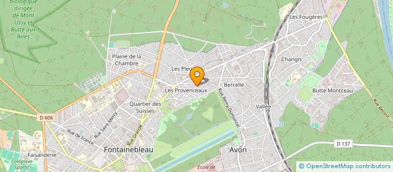 localisation de l'entreprise MADAME AMANDA TOSH  FONTAINEBLEAU