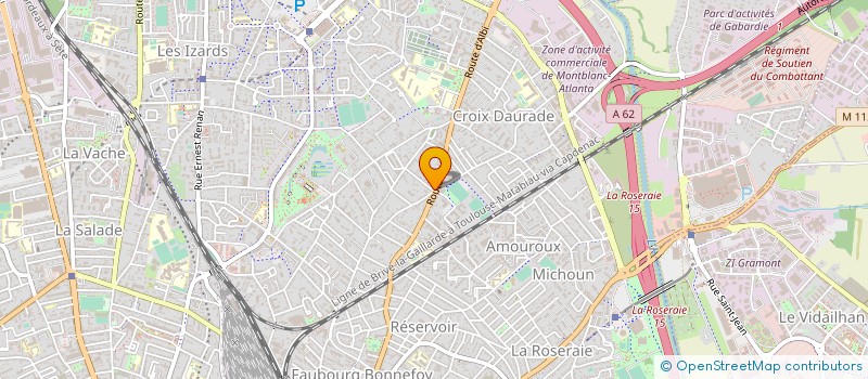 localisation de l'entreprise MADAME AMANDE COSTADAU à TOULOUSE