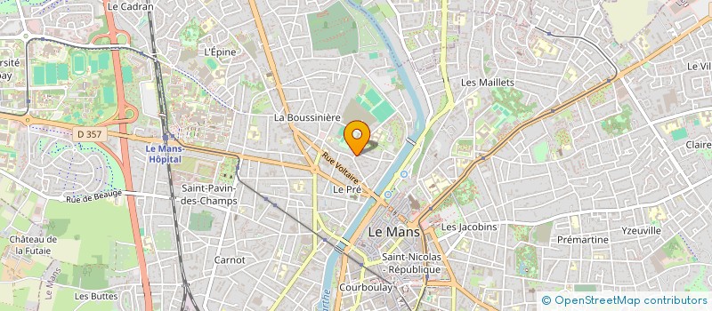 localisation de l'entreprise MADAME AMANDE GALLAROTTI  LE MANS