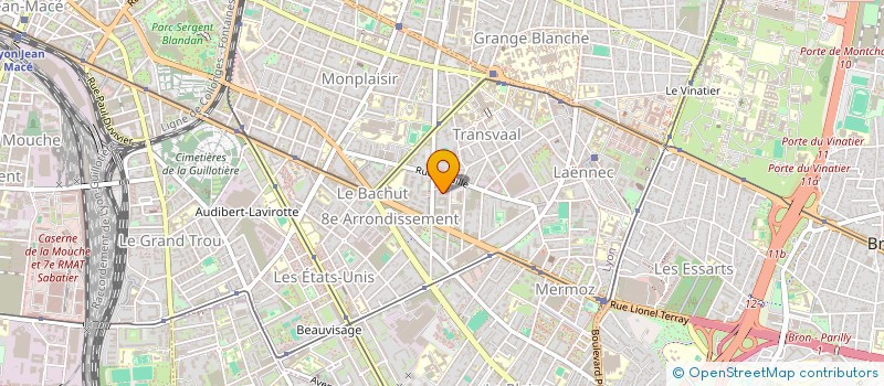 localisation de l'entreprise MADAME AMANDINE ABDILLAHI  LYON