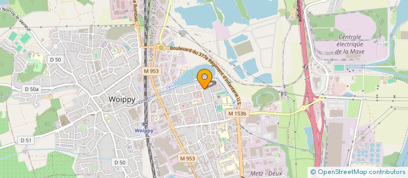 localisation de l'entreprise MADAME AMANDINE ADAM  WOIPPY