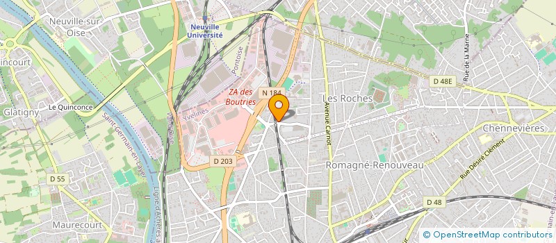 localisation de l'entreprise MADAME AMANDINE AGASSE  CONFLANS-SAINTE-HONORINE