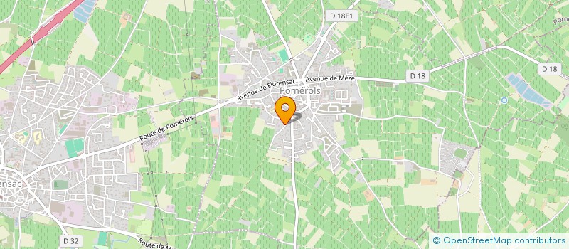 localisation de l'entreprise MADAME AMANDINE AGULLO  POMEROLS