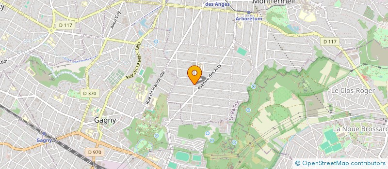 localisation de l'entreprise MADAME AMANDINE ALCARAZ  MONTFERMEIL