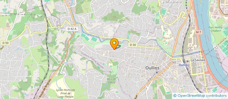 localisation de l'entreprise MADAME AMANDINE ALLEMAND  OULLINS-PIERRE-BENITE