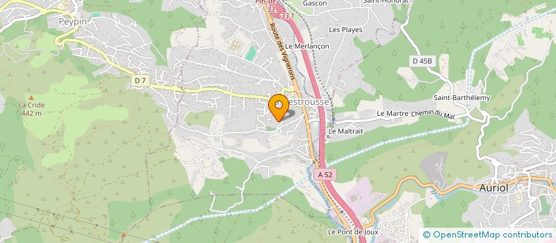 localisation de l'entreprise MADAME AMANDINE ALONZO  AURIOL