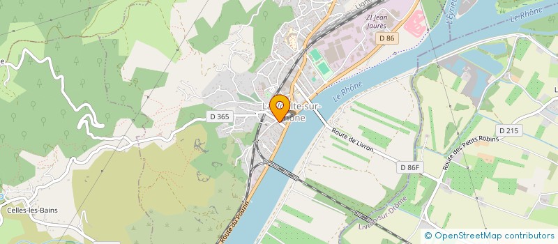 localisation de l'entreprise MADAME AMANDINE ALVES DA FONSECA à LA VOULTE-SUR-RHONE