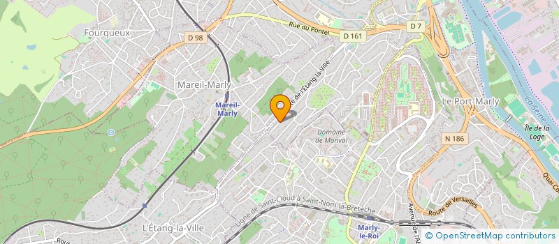 localisation de l'entreprise MADAME AMANDINE ANDRIEU  SAINT-GERMAIN-EN-LAYE