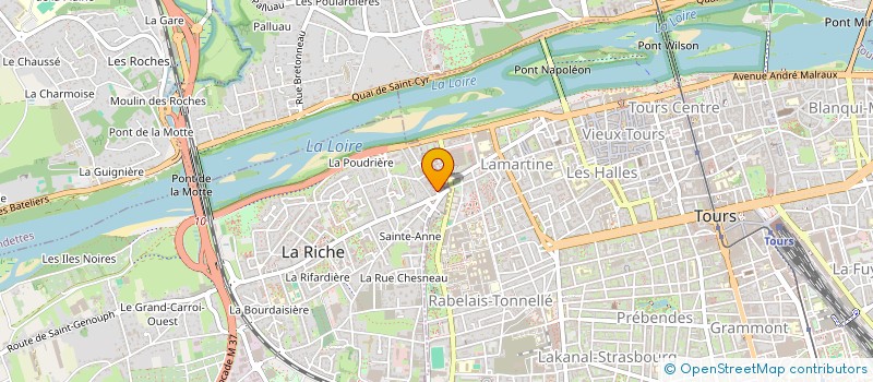 localisation de l'entreprise MADAME AMANDINE ARTAULT  LA RICHE