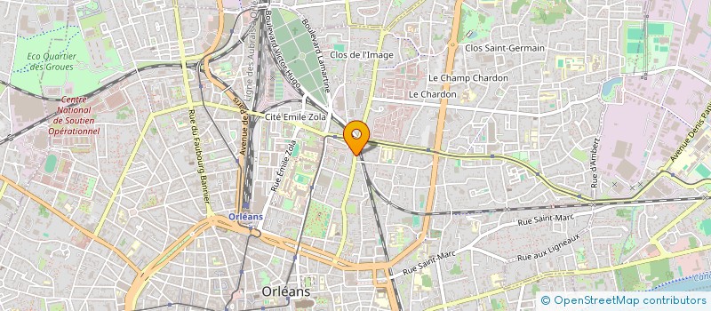 localisation de l'entreprise MADAME AMANDINE ASENSI à ORLEANS