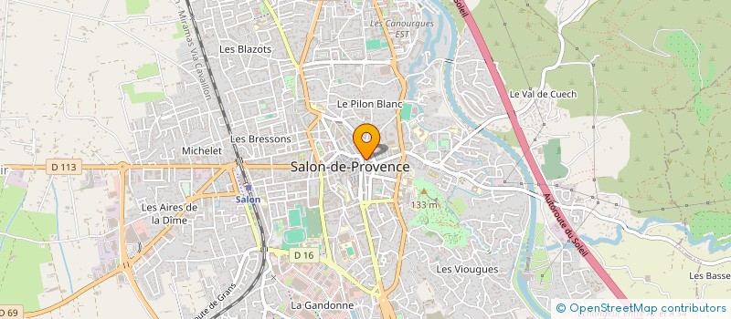 localisation de l'entreprise MADAME AMANDINE ATTARD à SALON-DE-PROVENCE