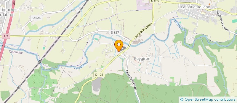 localisation de l'entreprise MADAME AMANDINE AUDRAS  PUYGIRON