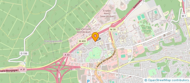 localisation de l'entreprise MADAME AMANDINE AZENNAZ  VILLERS-LES-NANCY