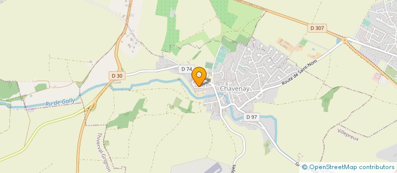 localisation de l'entreprise MADAME AMANDINE BACHARD  CHAVENAY