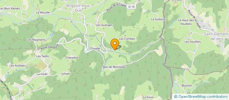 localisation de l'entreprise MADAME AMANDINE BARBIER  ANGLURE-SOUS-DUN