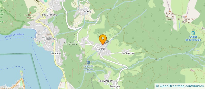 localisation de l'entreprise MADAME AMANDINE BARONE à TALLOIRES-MONTMIN