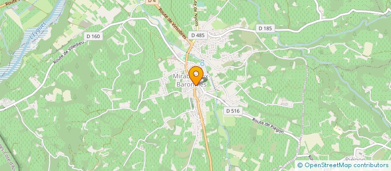 localisation de l'entreprise MADAME AMANDINE BARRE  MIRABEL-AUX-BARONNIES