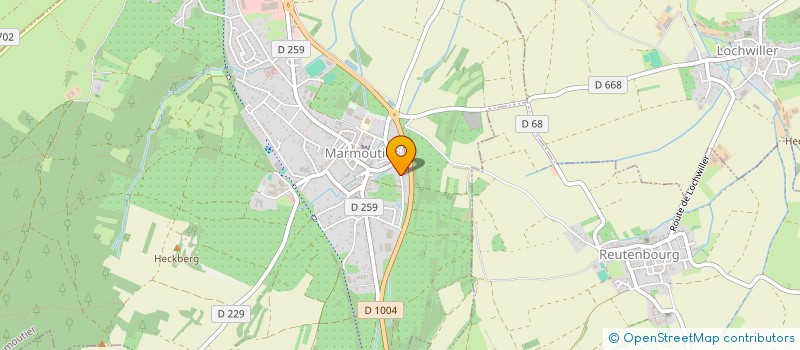 localisation de l'entreprise MADAME AMANDINE BARROIS  MARMOUTIER