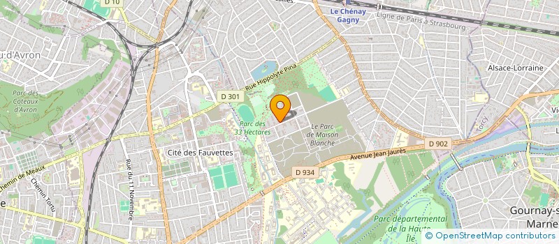 localisation de l'entreprise MADAME AMANDINE BASTIAN à NEUILLY-SUR-MARNE