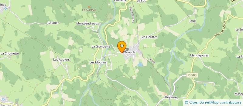 localisation de l'entreprise MADAME AMANDINE BEAL  SAINT-JEURES