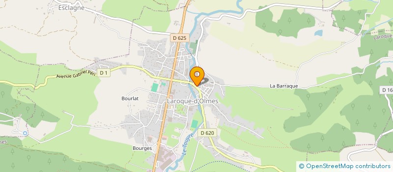 localisation de l'entreprise MADAME AMANDINE BEDOUET à LE PEYRAT