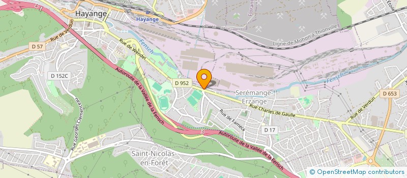 localisation de l'entreprise MADAME AMANDINE BEGEL à SEREMANGE-ERZANGE