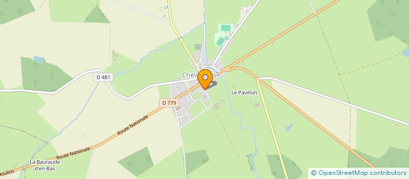 localisation de l'entreprise MADAME AMANDINE BELLINI  CHEVAGNES