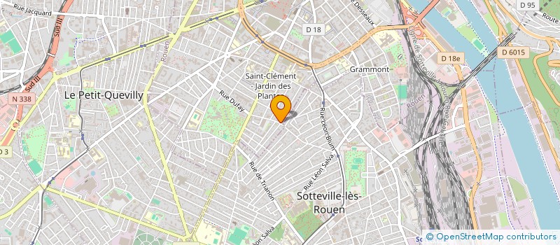 localisation de l'entreprise MADAME AMANDINE BENARD à ROUEN