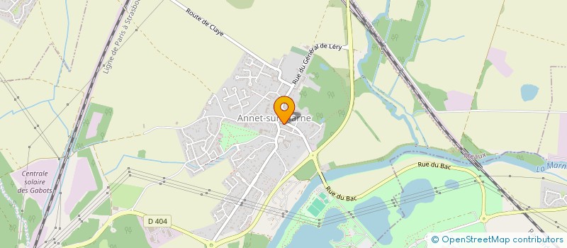 localisation de l'entreprise MADAME AMANDINE BEREZYNSKI  ANNET-SUR-MARNE