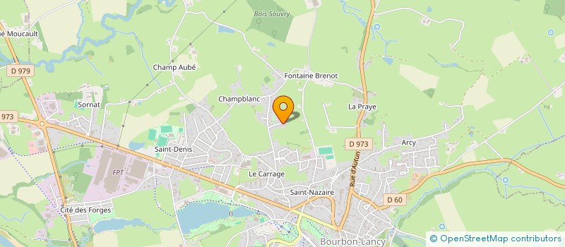 localisation de l'entreprise MADAME AMANDINE BERGER  PONCHON