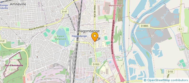 localisation de l'entreprise MADAME AMANDINE BERNA  AY-SUR-MOSELLE